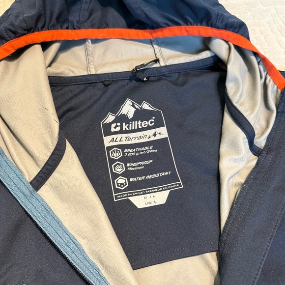 Killtec Lightweight Windproof Hiking - Mountaineering softshell jacket M’s Large - Picture 6 of 14